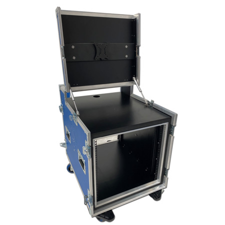 10u Sleeved Broadcast Production Rack Case Flightcase